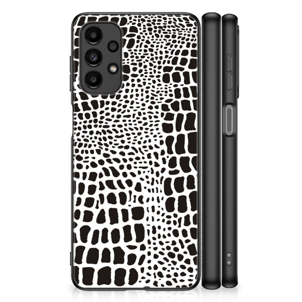 Samsung Galaxy A13 4G Dierenprint Telefoonhoesje Slangenprint B2C Telecom