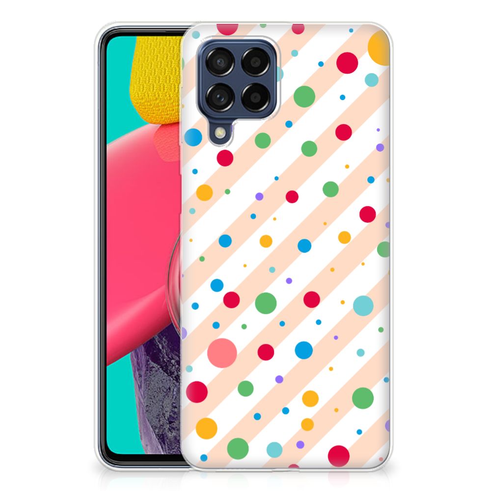 Samsung Galaxy M53 TPU bumper Dots B2C Telecom