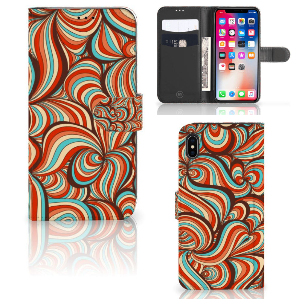 Apple iPhone Xs Max Hoesje Retro