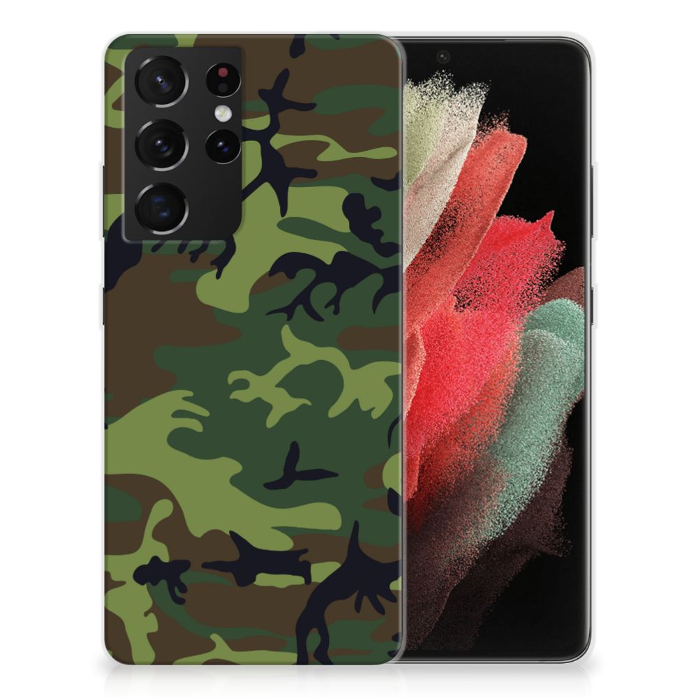 Samsung Galaxy S21 Ultra TPU bumper Army Dark B2C Telecom