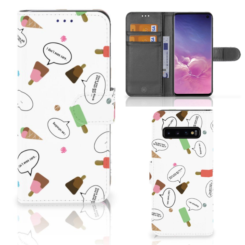 Samsung Galaxy S10 Book Cover IJsjes