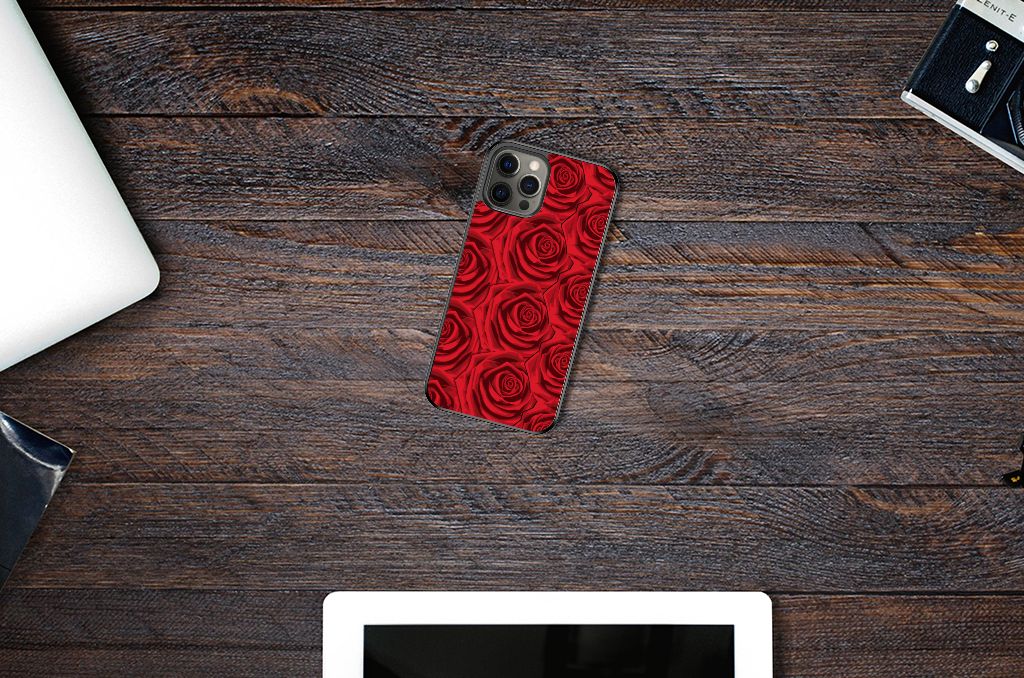 iPhone 12 Pro Max Skin Case Red Roses B2C Telecom
