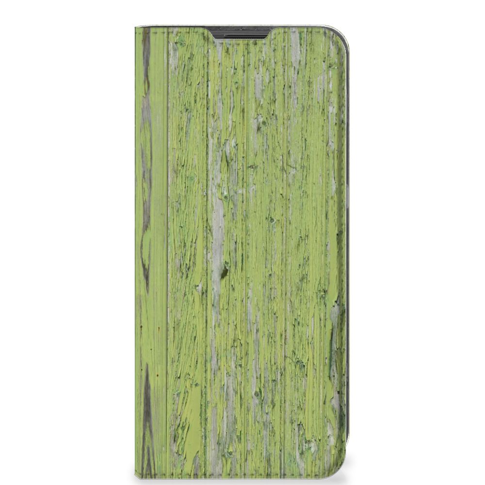 OnePlus 10 Pro Book Wallet Case Green Wood - B2C Telecom