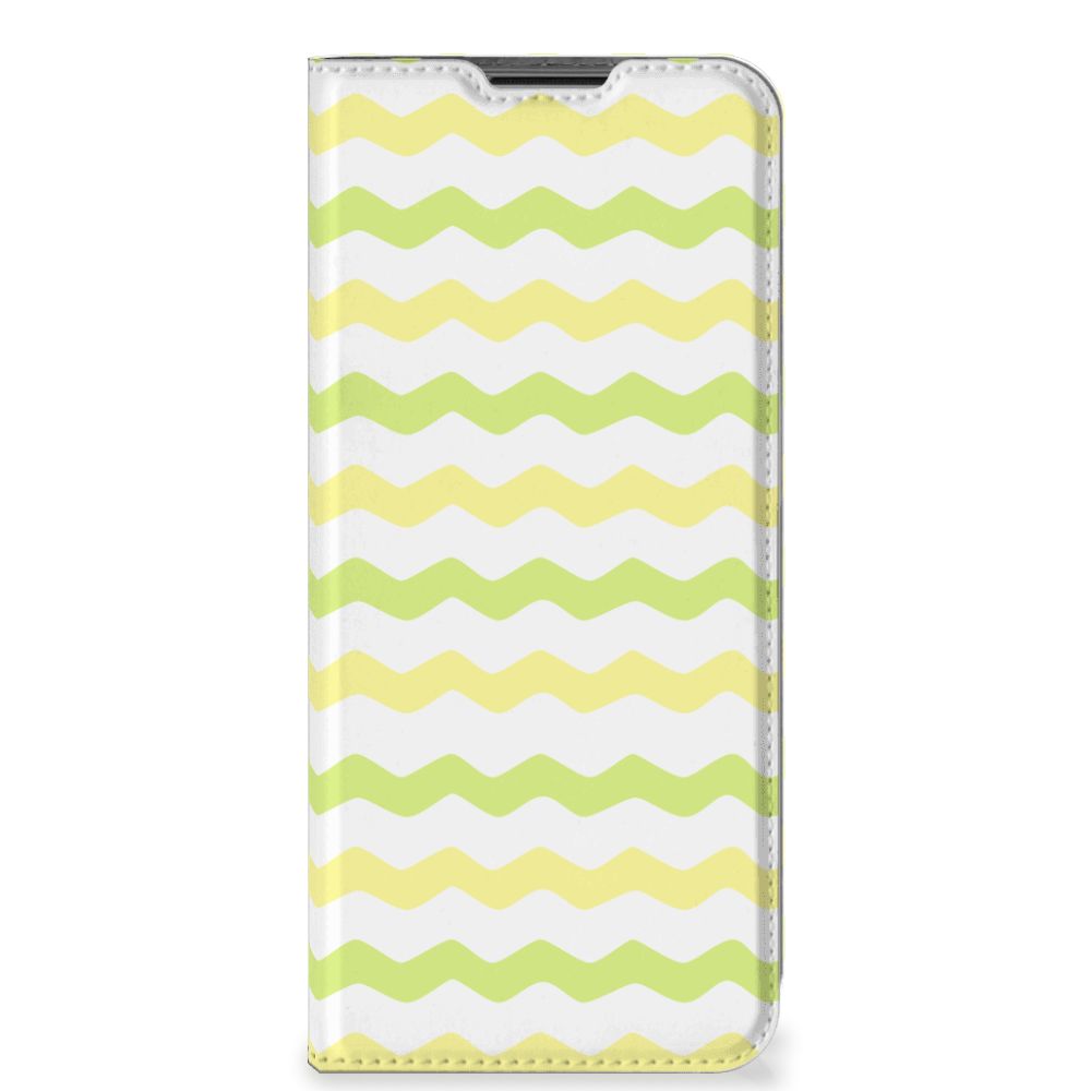 Nokia G50 Hoesje met Magneet Waves Yellow - B2C Telecom