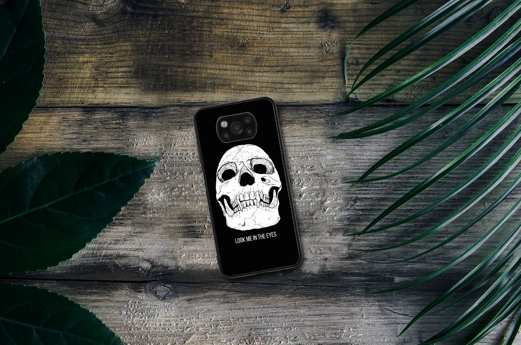 Telefoonhoesje Xiaomi Poco X3 | X3 Pro Skull Eyes B2C Telecom