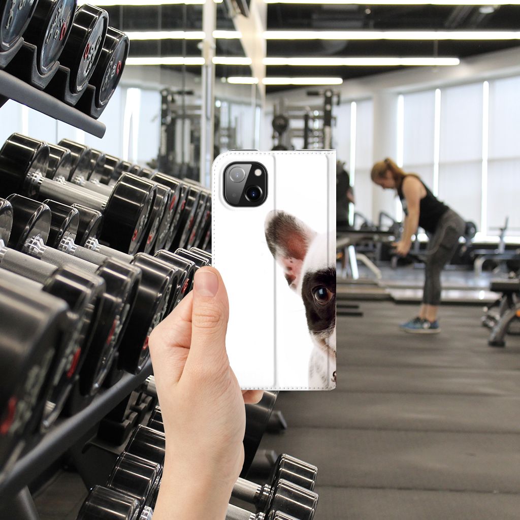 Apple iPhone 14 Plus Hoesje maken Franse Bulldog