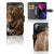 iPhone 13 Mini Telefoonhoesje met Pasjes Luipaard