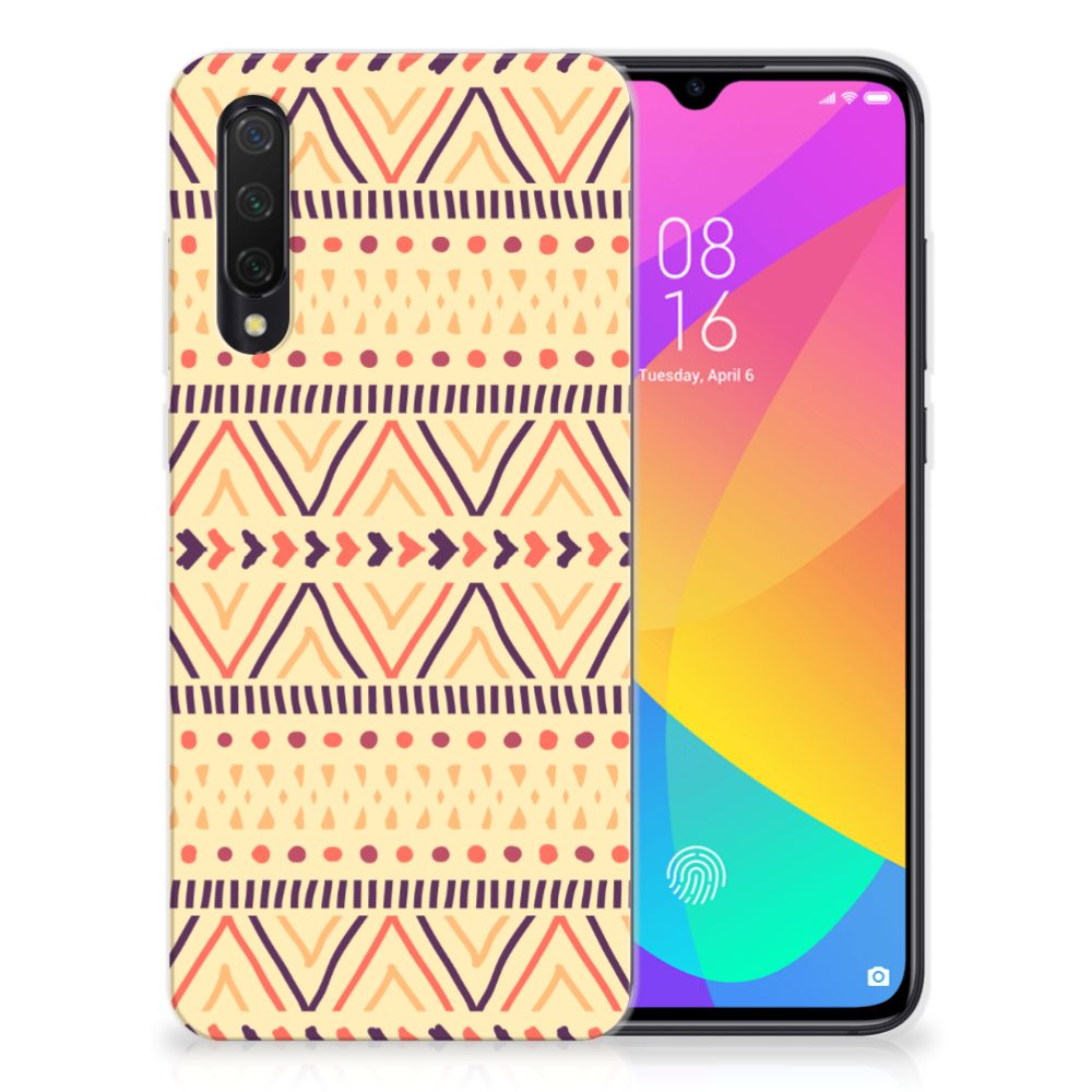 Xiaomi Mi 9 Lite TPU bumper Aztec Yellow