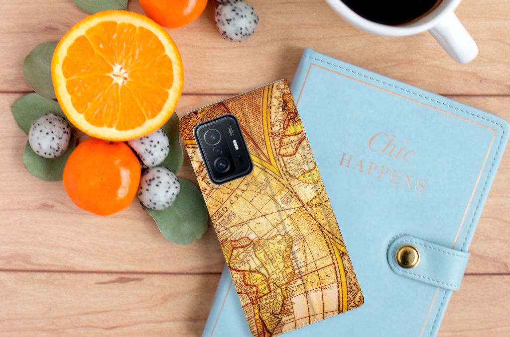 Xiaomi 11T | Xiaomi 11T Pro Book Cover Kompas - B2C Telecom