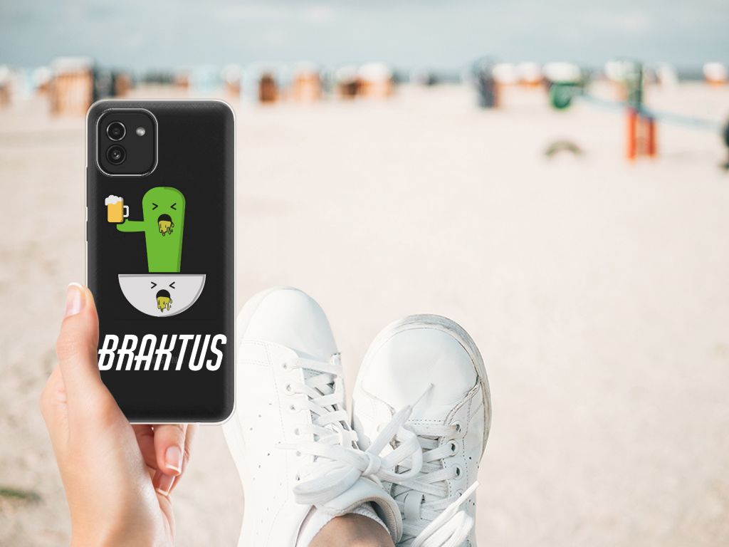 Samsung Galaxy A03 Telefoonhoesje met Naam Braktus B2C Telecom