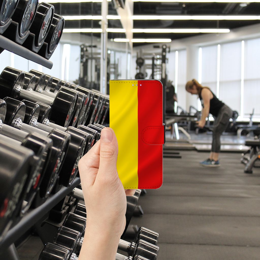 Samsung Galaxy S20 Bookstyle Case Belgische Vlag