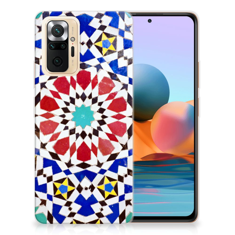 Xiaomi Redmi Note 10 Pro TPU Siliconen Hoesje Mozaïek B2C Telecom