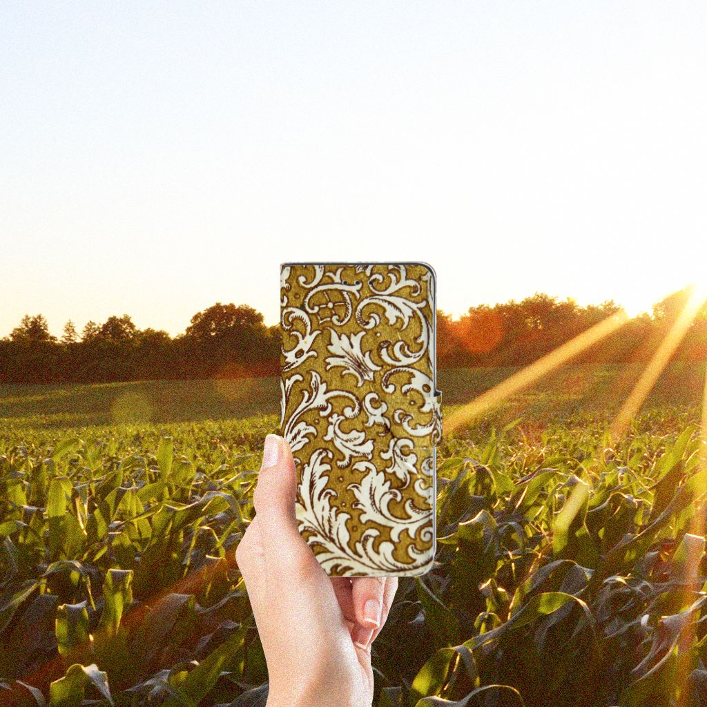Wallet Case Honor 20 Pro Barok Goud