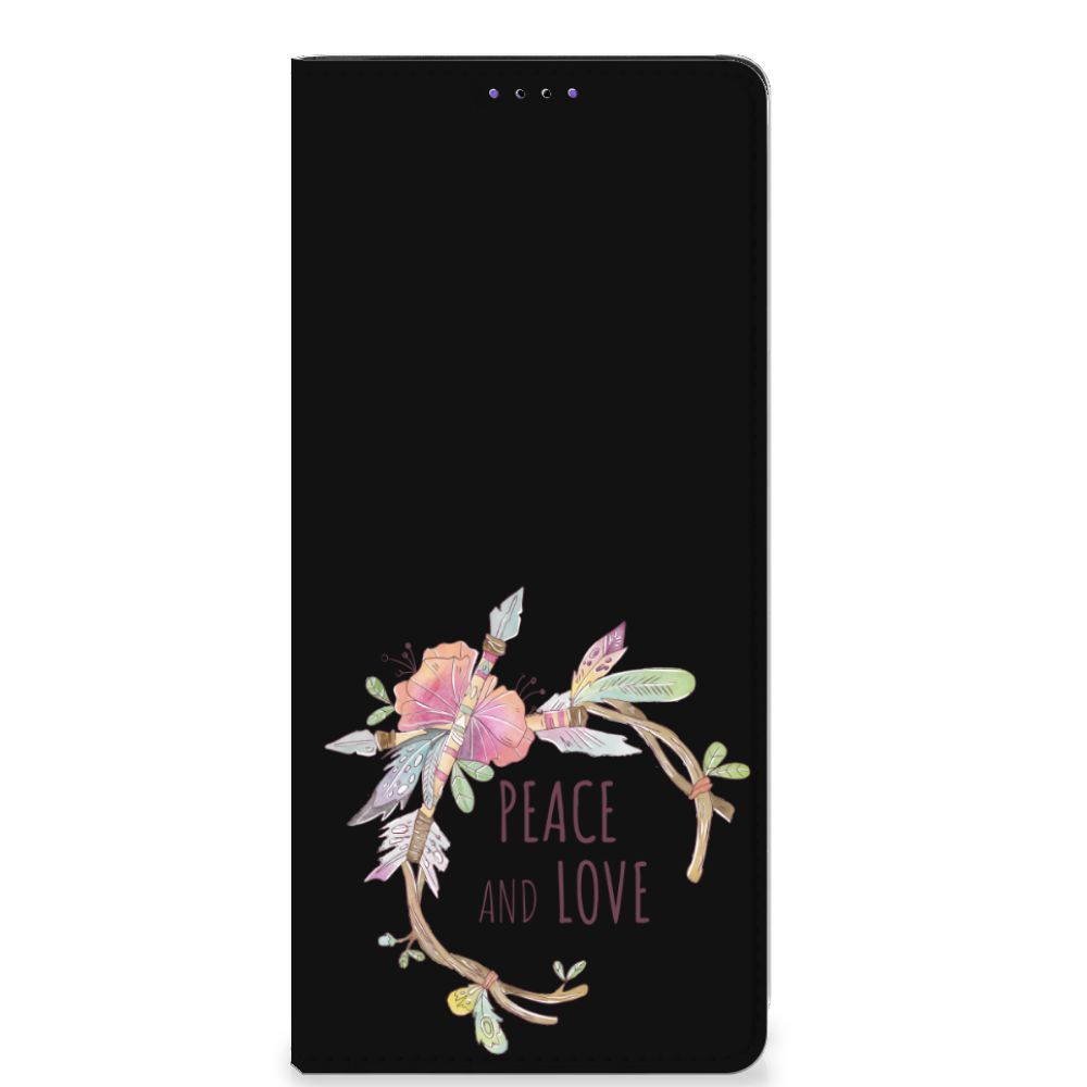 Samsung Galaxy A22 5G Magnet Case Boho Text - B2C Telecom