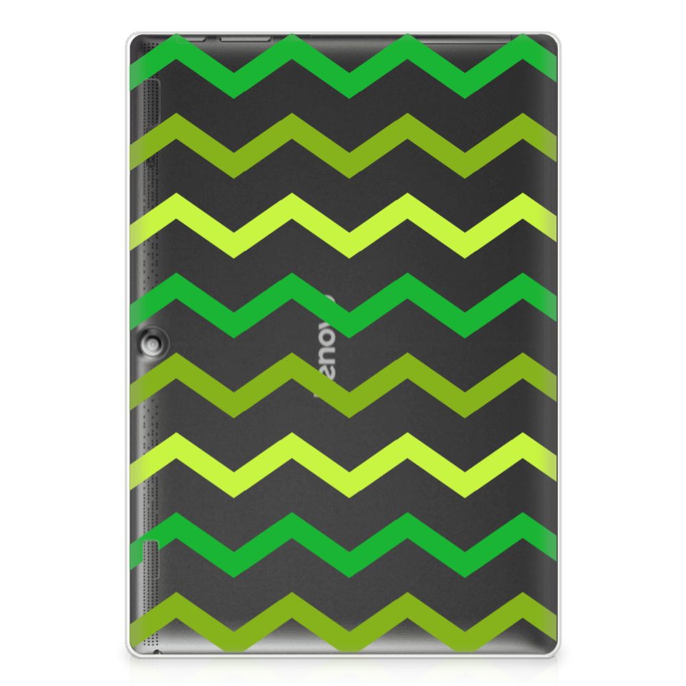 Lenovo Tab 10 | Tab 2 A10-30 Hippe Hoes Zigzag Groen