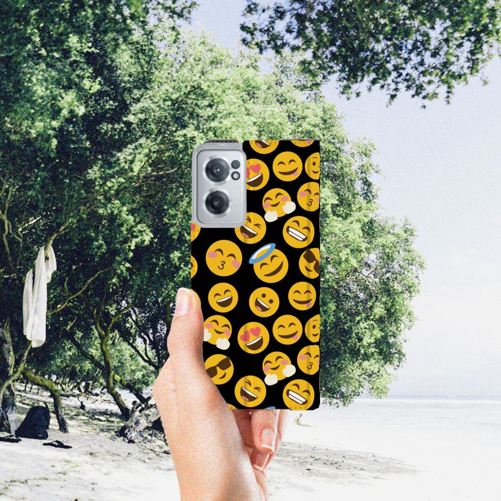 OnePlus Nord CE 2 5G Hoesje met Magneet Emoji - B2C Telecom