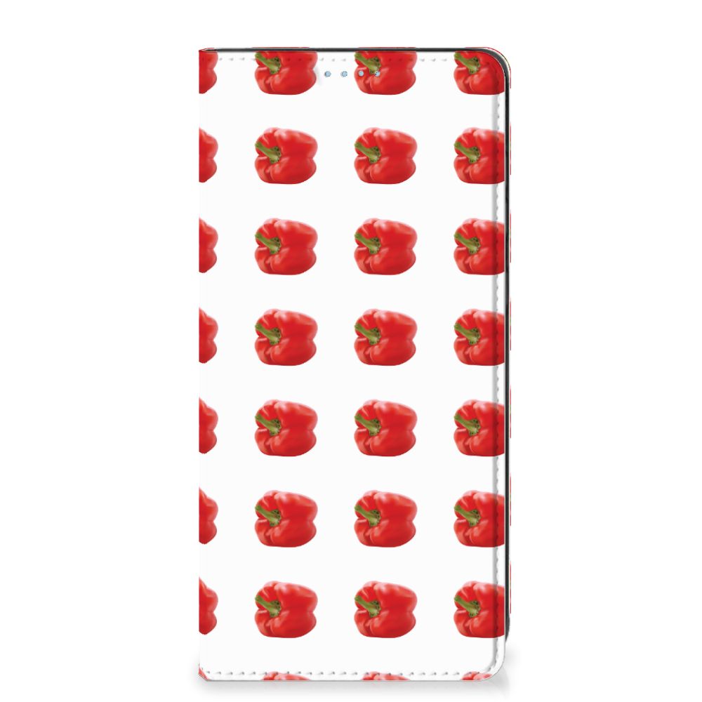 Samsung Galaxy A21s Flip Style Cover Paprika Red - B2C Telecom