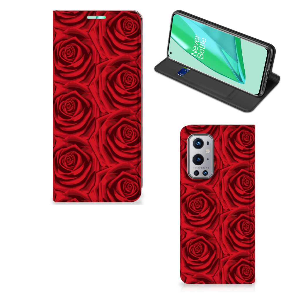 OnePlus 9 Pro Smart Cover Red Roses - B2C Telecom