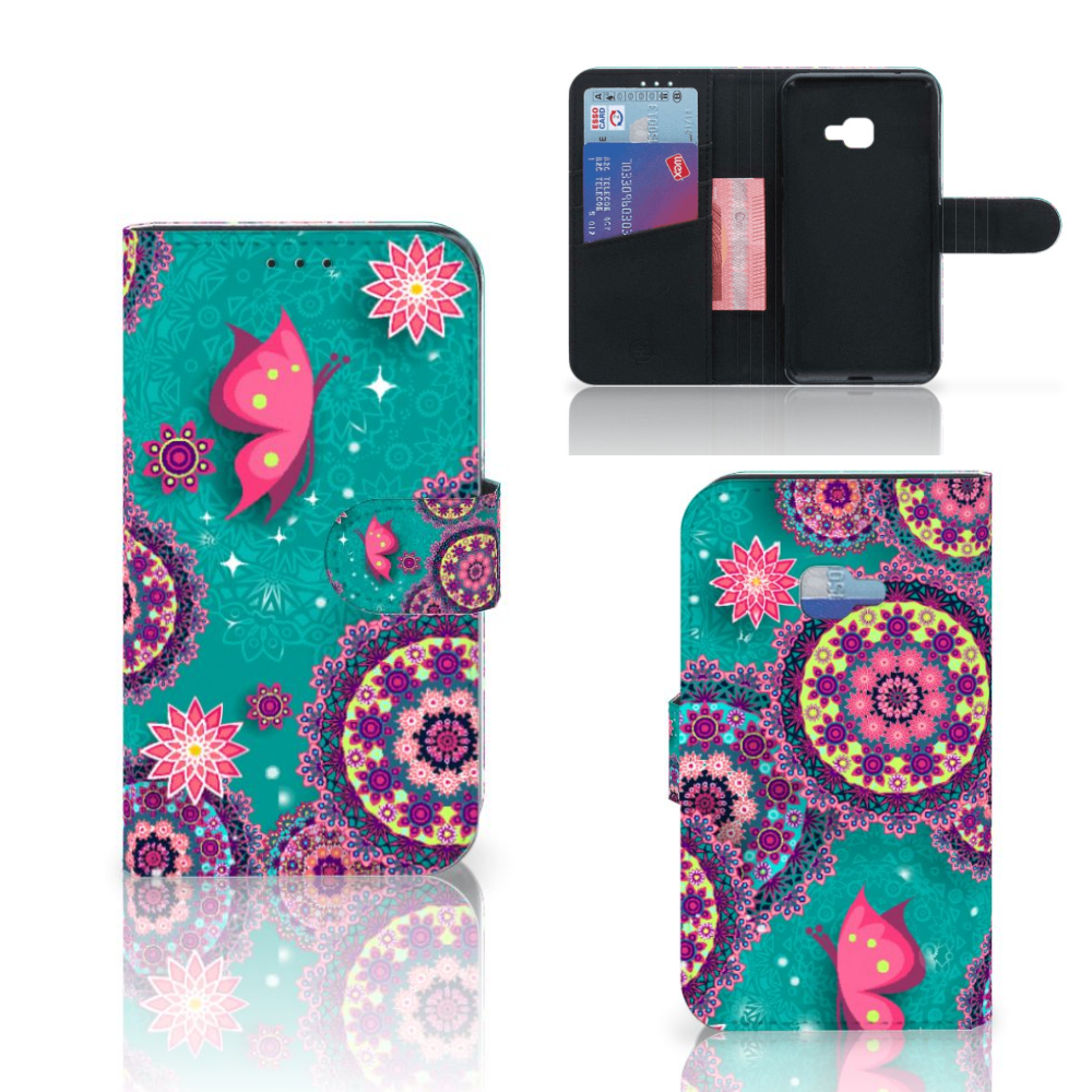 Samsung Galaxy Xcover 4 | Xcover 4s Hoesje Cirkels en Vlinders