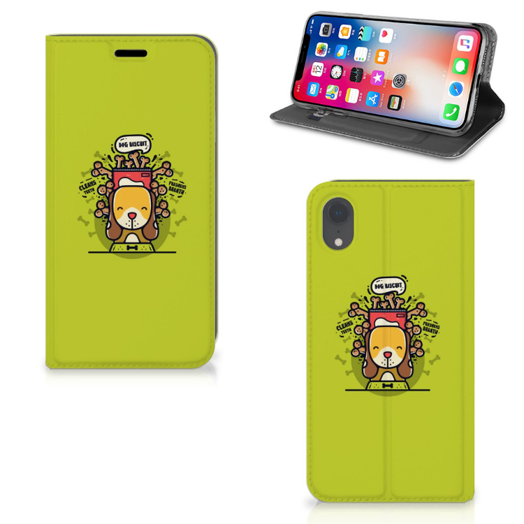 Apple iPhone Xr Magnet Case Doggy Biscuit