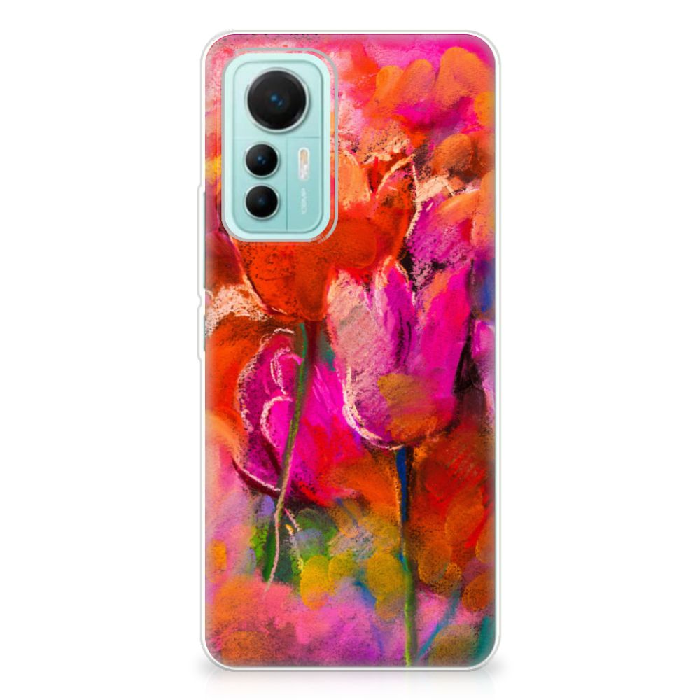 Hoesje maken Xiaomi 12 Lite Tulips B2C Telecom