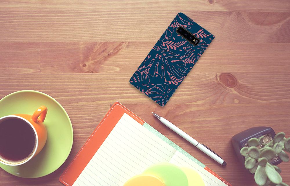 Samsung Galaxy S10 Plus Smart Cover Palm Leaves