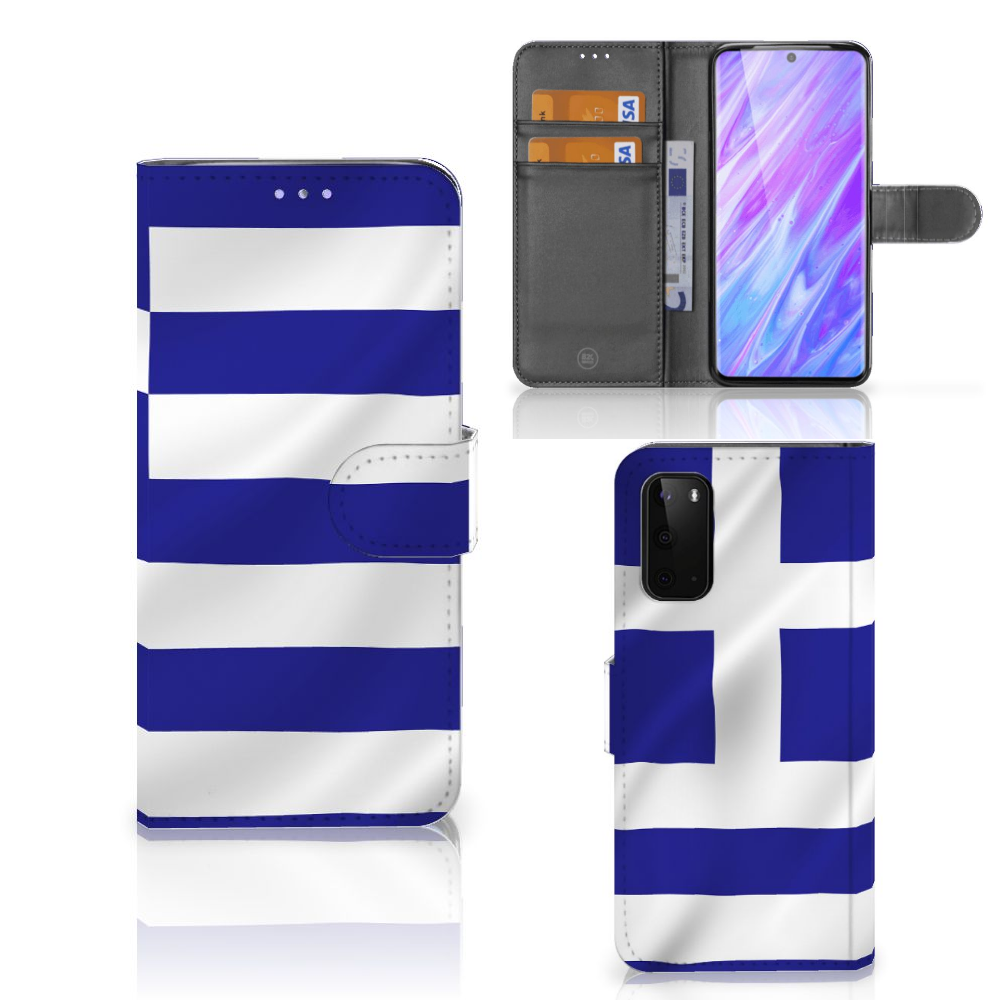 Samsung Galaxy S20 Bookstyle Case Griekenland