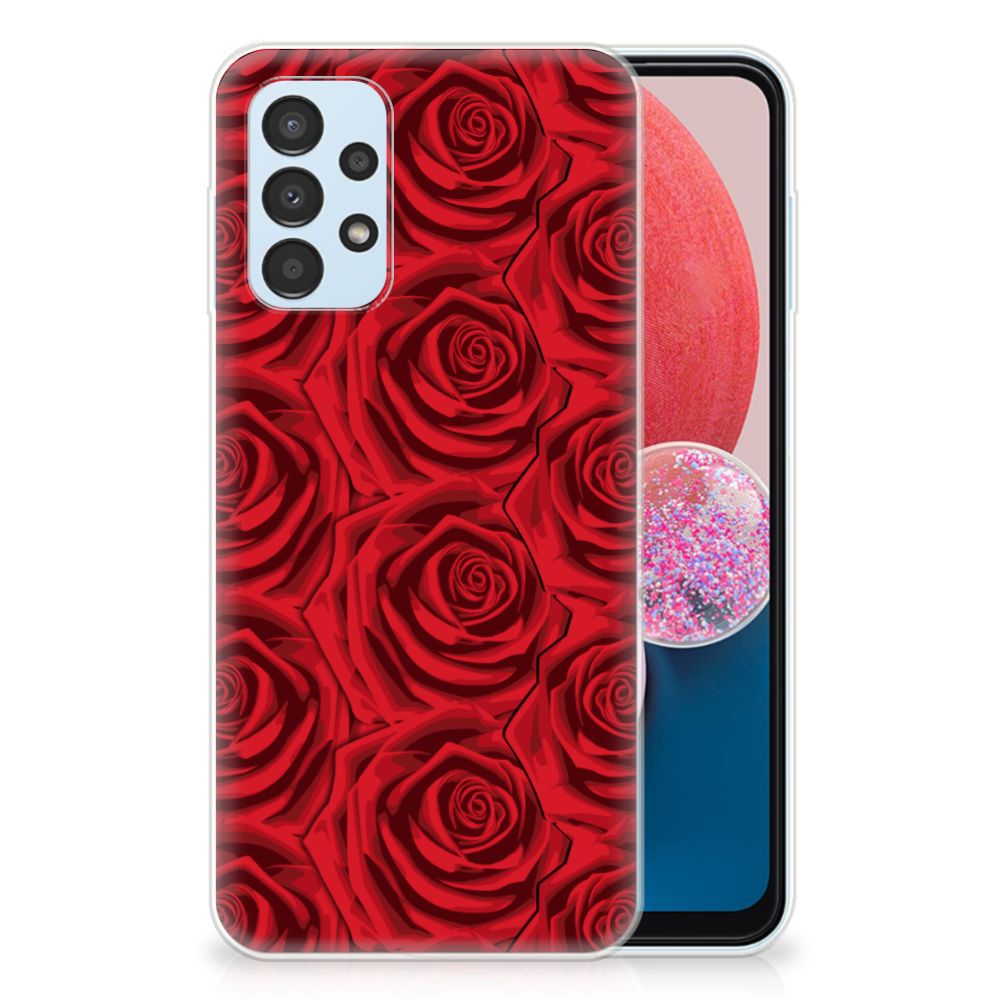 Samsung Galaxy A13 4G TPU Case Red Roses B2C Telecom