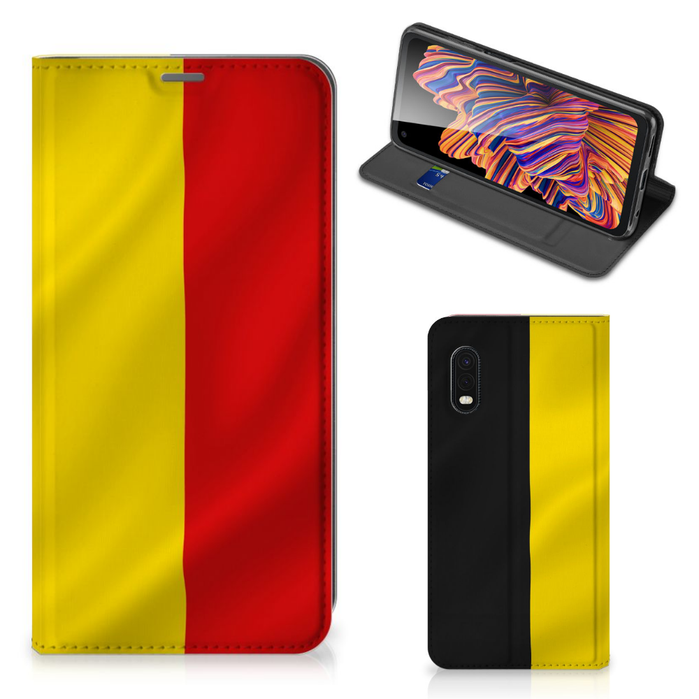 Samsung Xcover Pro Standcase Belgische Vlag - B2C Telecom