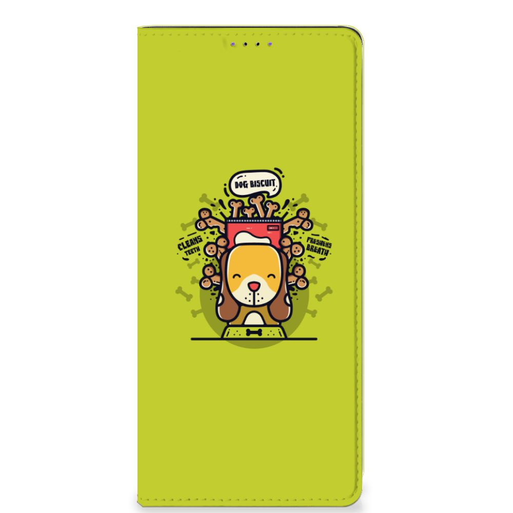 Samsung Galaxy A22 5G Magnet Case Doggy Biscuit - B2C Telecom