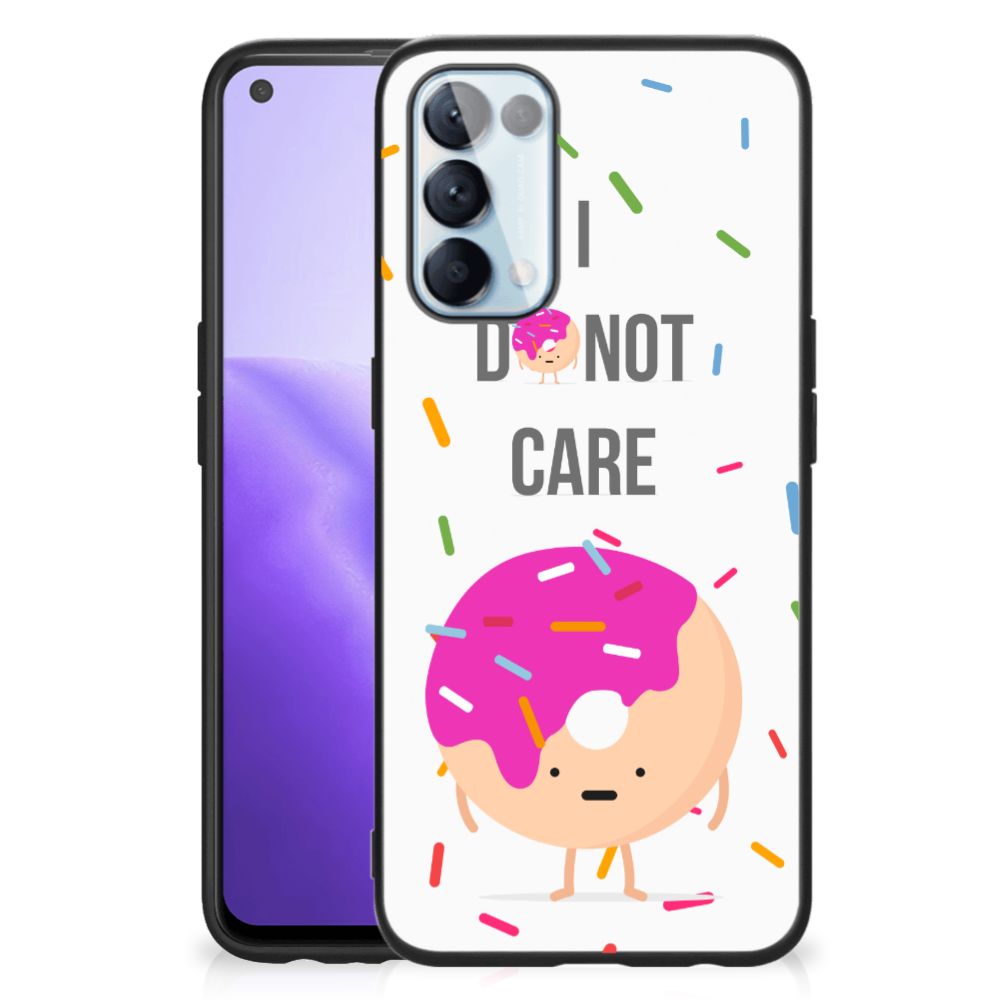 OPPO Reno5 5G | Find X3 Lite Back Cover Hoesje Donut Roze