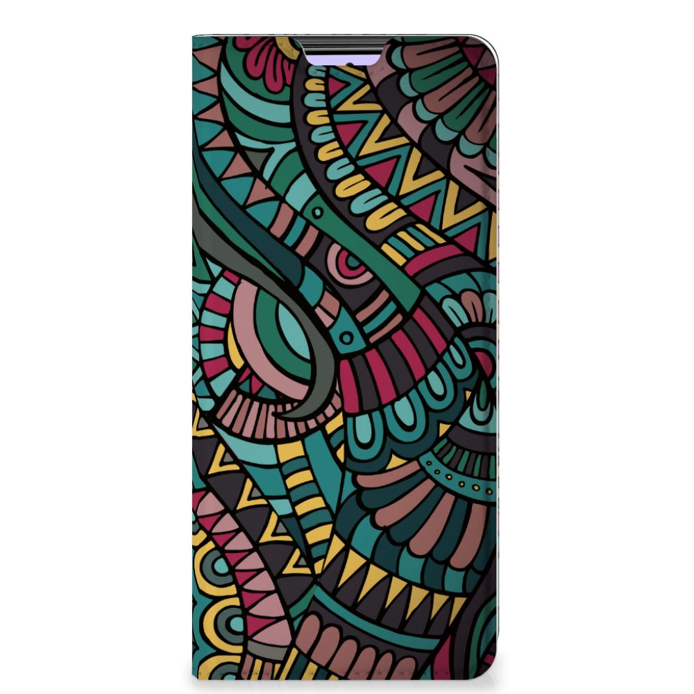 Xiaomi Redmi Note 10 Pro Hoesje met Magneet Aztec - B2C Telecom