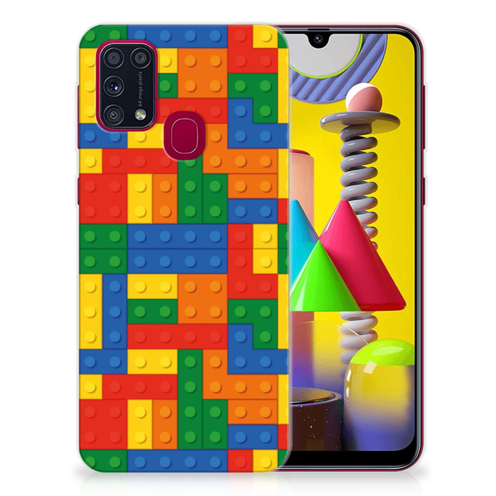 Samsung Galaxy M31 TPU bumper Blokken