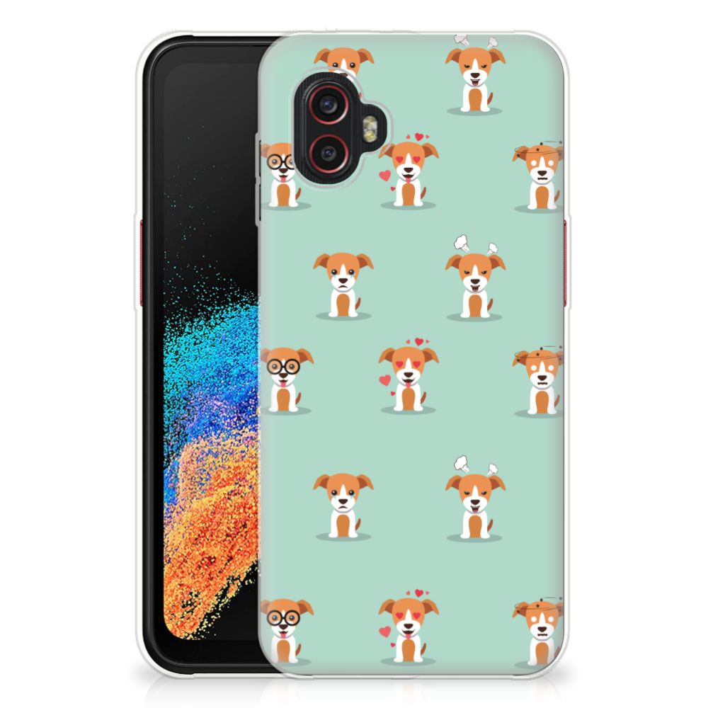 Samsung Galaxy Xcover 6 Pro TPU Hoesje Pups B2C Telecom