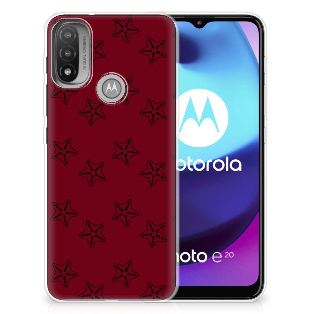 Motorola Moto E20 | E40 TPU bumper Sterren B2C Telecom