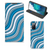 Samsung Galaxy S20 FE Hoesje met Magneet Waves Blue - B2C Telecom