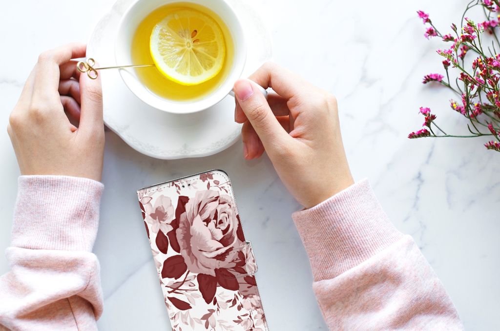 Hoesje Samsung Galaxy A12 Watercolor Flowers