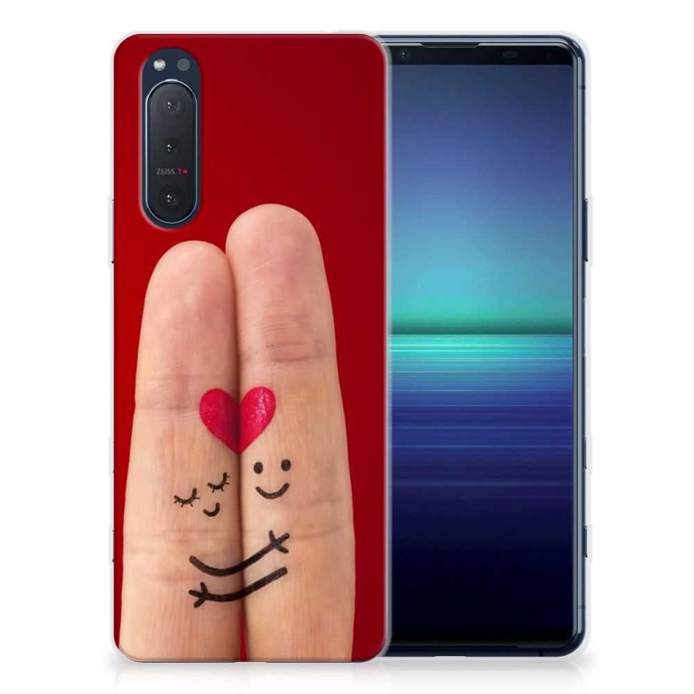 Sony Xperia 5II Silicone Back Cover Liefde - Origineel Romantisch Cadeau B2C Telecom