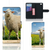 Huawei Ascend P8 Lite Telefoonhoesje met Pasjes Schaap en Lammetje