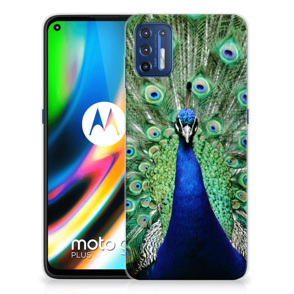 Motorola Moto G9 Plus TPU Hoesje Pauw