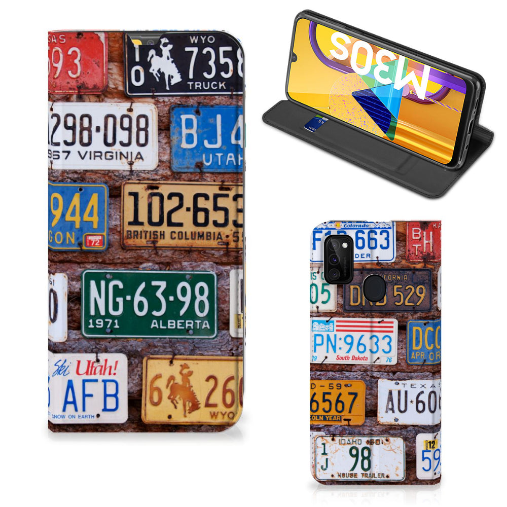 Samsung Galaxy M30s | M21 Stand Case Kentekenplaten