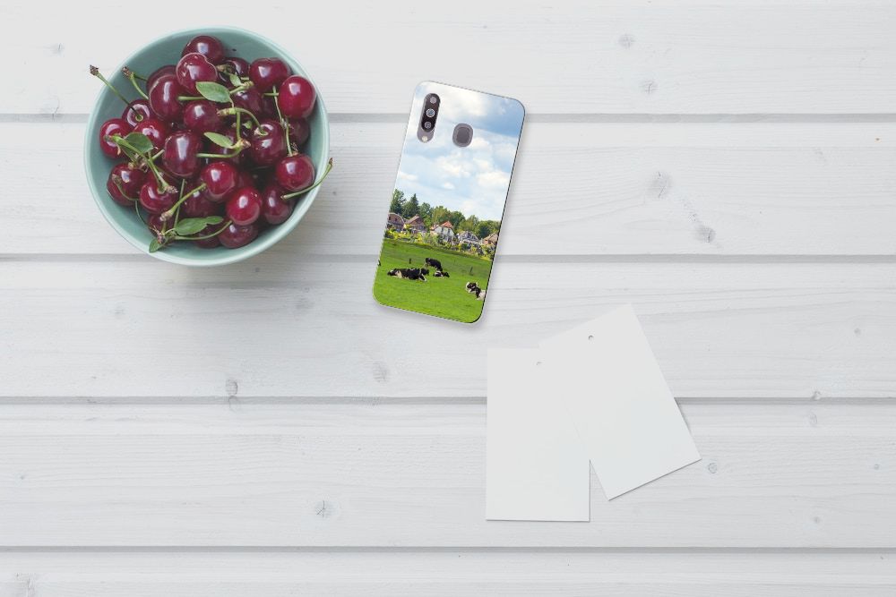 Samsung Galaxy M30 TPU Hoesje Koeien