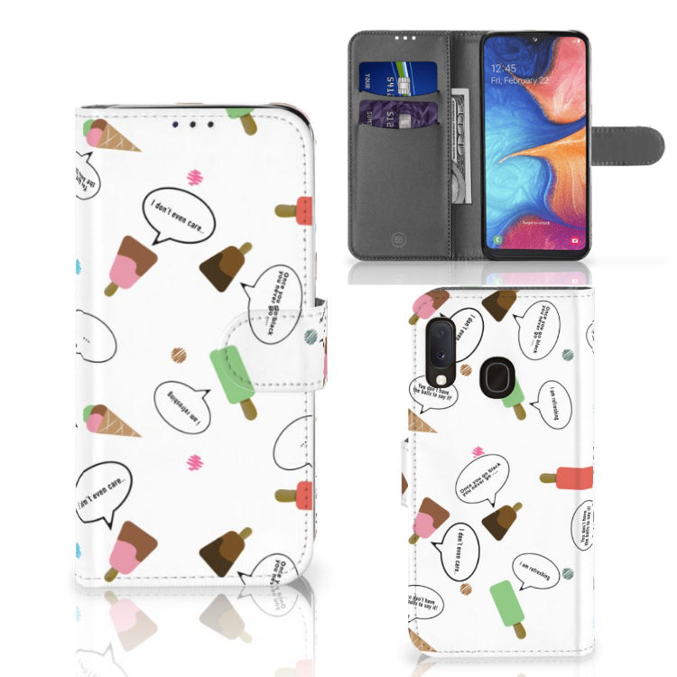 Samsung Galaxy A20e Book Cover IJsjes