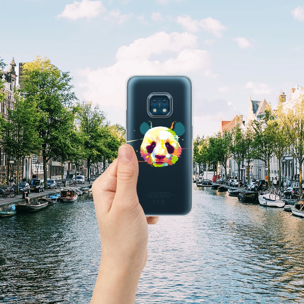 Nokia XR20 Telefoonhoesje met Naam Panda Color B2C Telecom