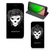 Mobiel BookCase Motorola Moto G7 Play Skull Hair - B2C Telecom