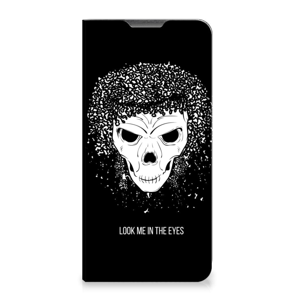 Mobiel BookCase Motorola Moto G52 | Moto G82 Skull Hair - B2C Telecom