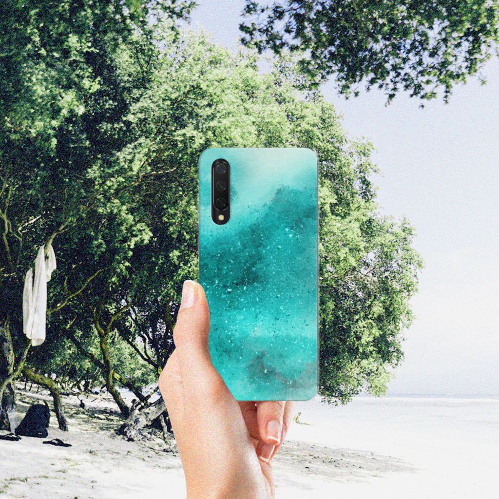 Hoesje maken Xiaomi Mi 9 Lite Painting Blue B2C Telecom