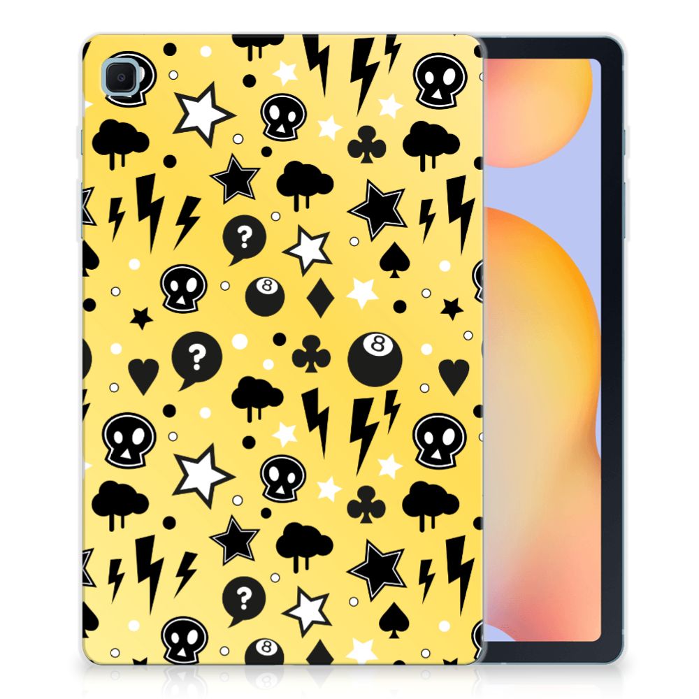 Tablet BackCover Samsung Galaxy Tab S6 Lite | S6 Lite (2022) Punk Geel