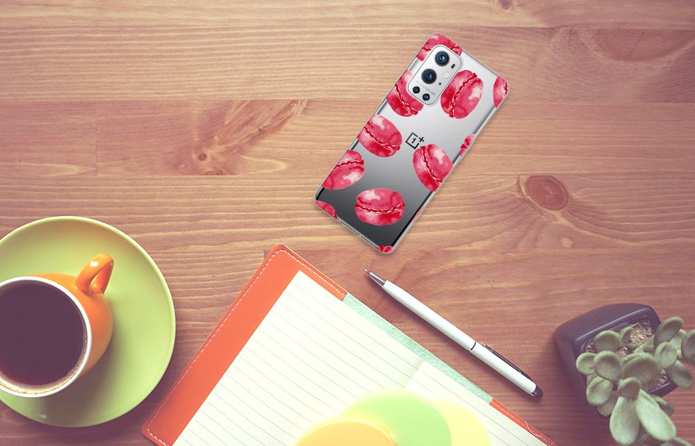 OnePlus 9 Pro Siliconen Case Pink Macarons B2C Telecom