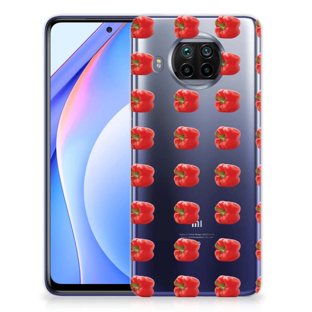 Xiaomi Mi 10T Lite Siliconen Case Paprika Red B2C Telecom